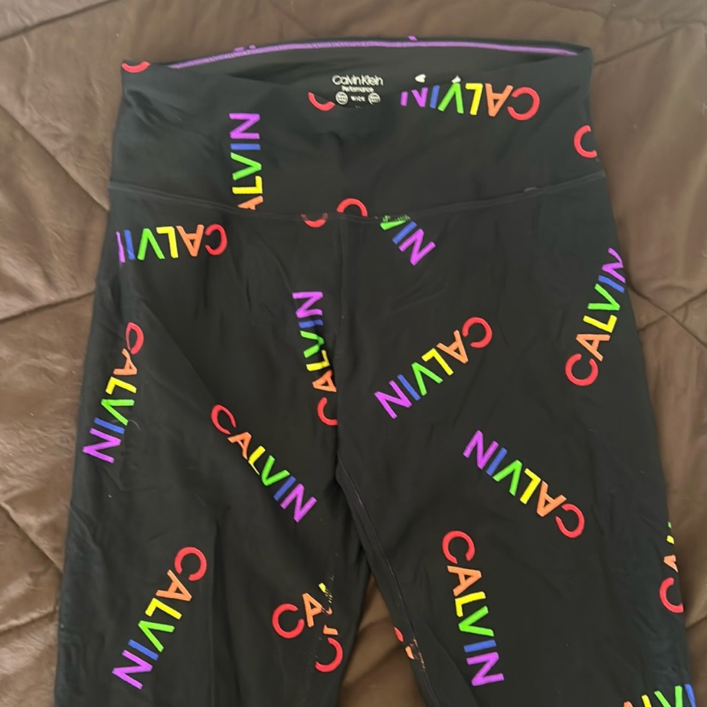 Rainbow Calvin Klein Active Leggings